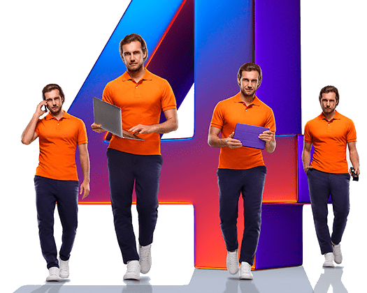 Великолепная четверка Ростелеком в&nbsp;посёлок городского типа Икша (Московская область)